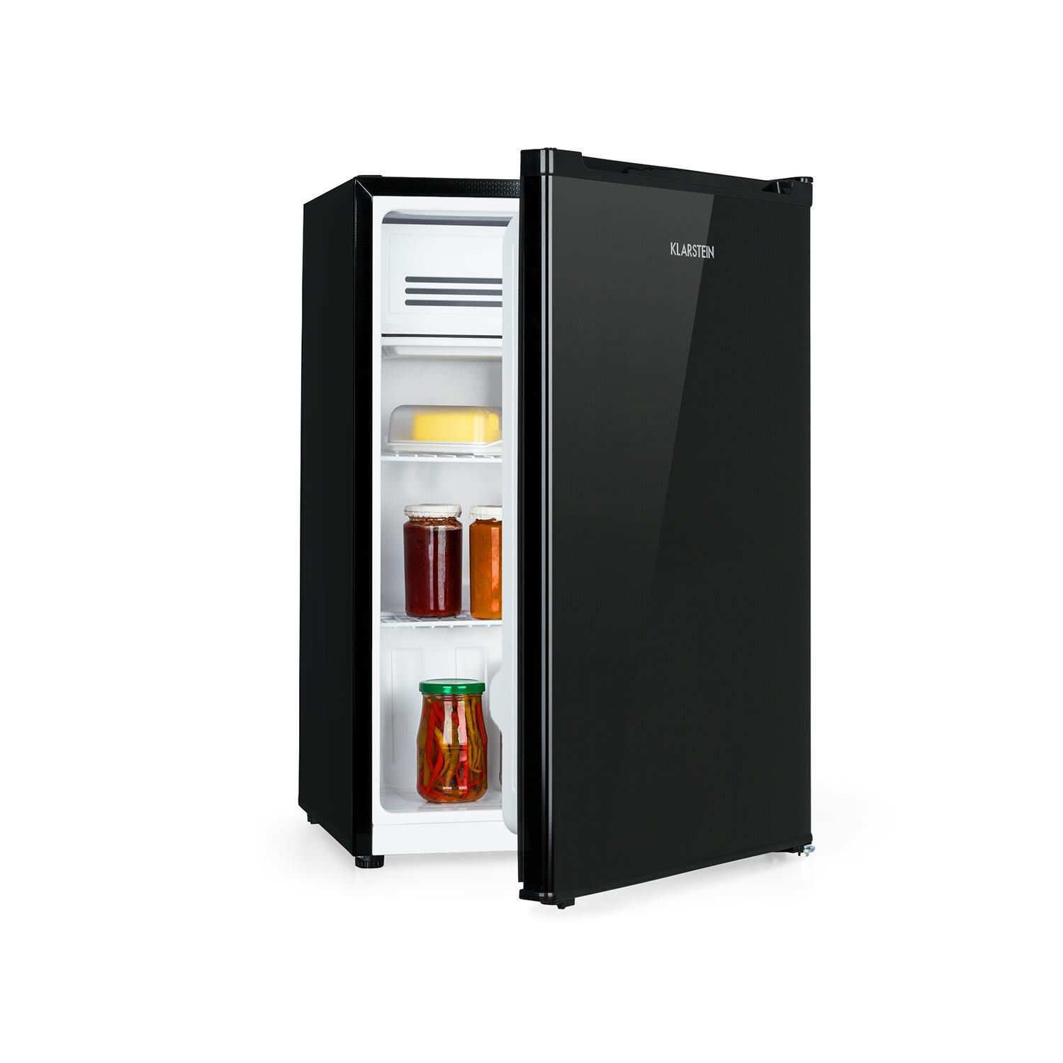 Refrigerador Klarstein Delaware de 76 litros y congelador de 4 litros - Clase E - Negro - Imagen de 2