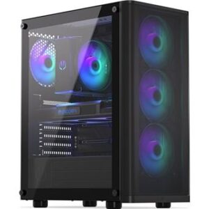 PC Gaming VIST Ryzen 7 5700X - 32 GB de RAM - RTX 4060 - SSD M.2 de 1 TB - Wi-Fi - Windows 11 Pro