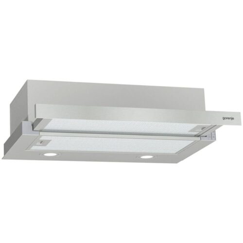 Campana extractora empotrada, acero inoxidable 450 m³/h, filtros de aluminio con espuma de poliuretano (TH62E4X)