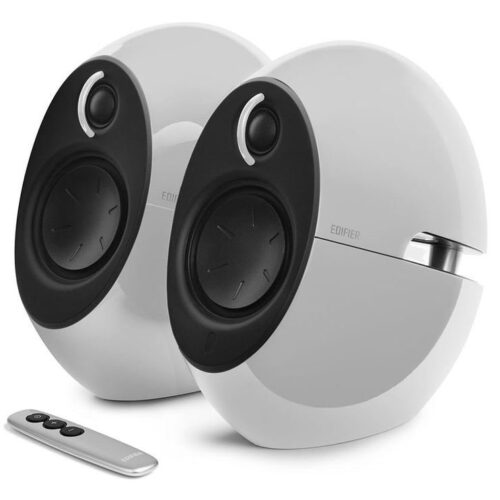 Altavoces Bluetooth Edifier Luna Eclipse e25HD blancos. Se venden por pares.