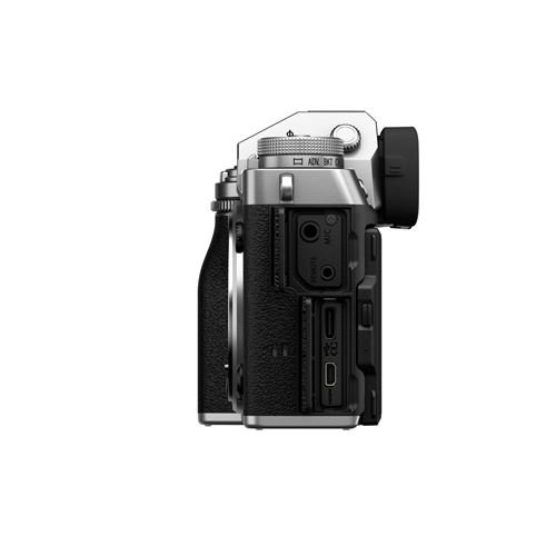 Cámara sin espejo Fujifilm X-T5 (solo cuerpo, color plata) - Imagen de 5