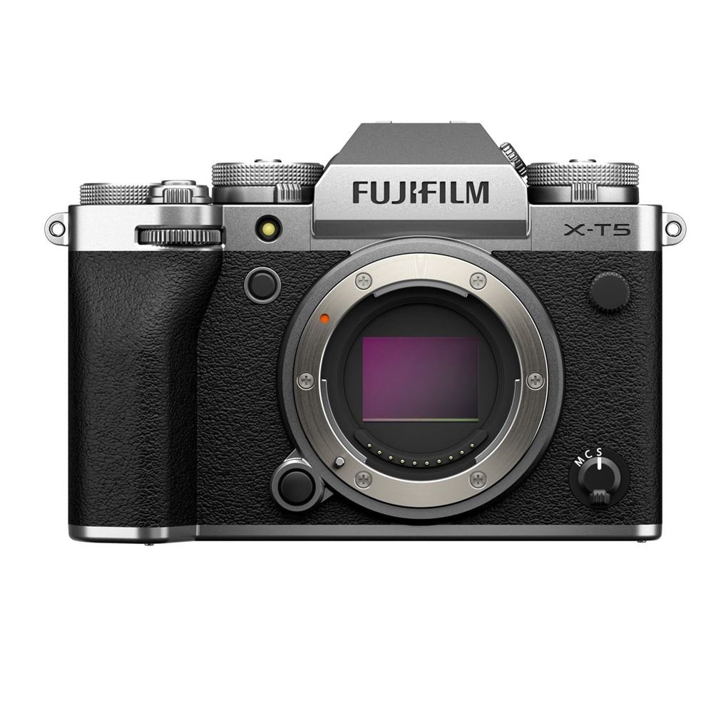 Cámara sin espejo Fujifilm X-T5 (solo cuerpo, color plata)