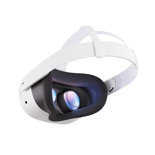 Gafas de realidad virtual y mixta Meta Quest 3S de 128 GB en color blanco - Imagen de 2