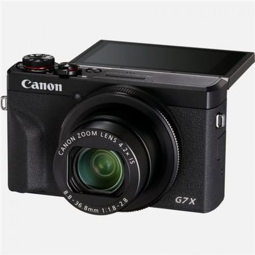 Canon PowerShot G7X Mark III Compacta Negra - Imagen de 3