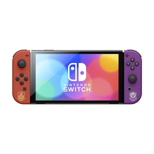 Consola Nintendo Switch OLED Modelo Edición Pokémon Escarlata y Pokémon Púrpura - Imagen de 2