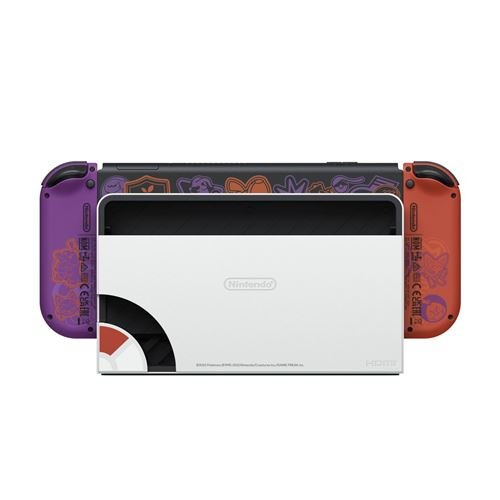 Consola Nintendo Switch OLED Modelo Edición Pokémon Escarlata y Pokémon Púrpura - Imagen de 3