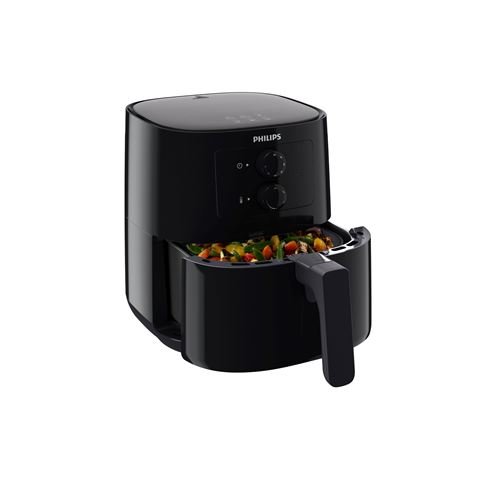 Philips HD9200/90 Airfryer 4.1L Freidora sin aceite conectada, color negro - Imagen de 4