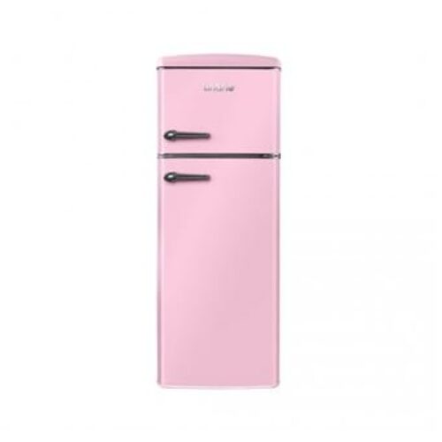 Linarie Arzy LJDD206PINK Frigorífico Congelador Retro 2 Puertas 206 Litros Rosa