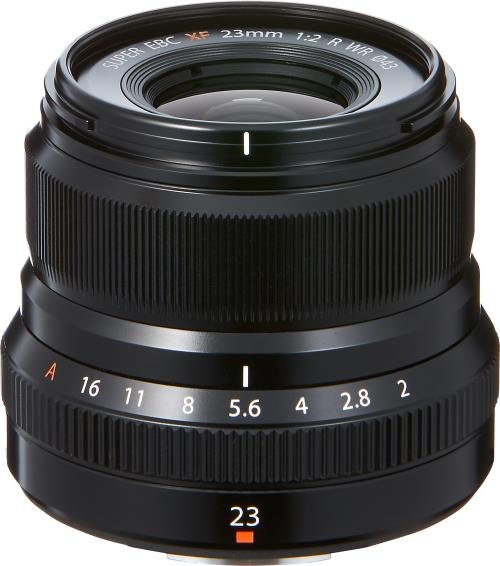 Objetivo híbrido negro Fujifilm XF 23 mm f/2 R WR - Imagen de 2