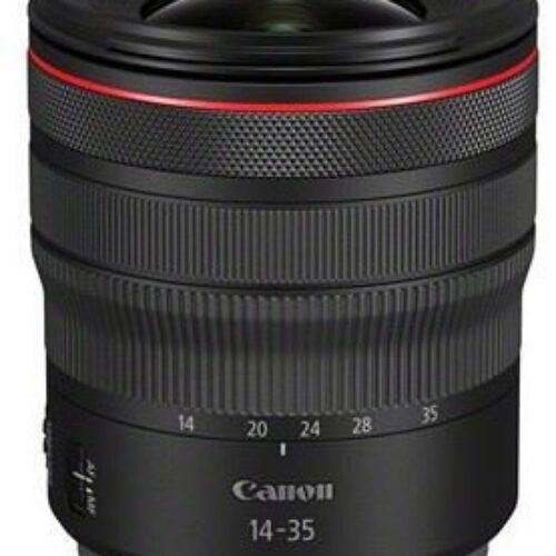 Objetivo híbrido negro Canon RF 14-35 mm f/4 L IS USM