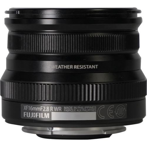 Objetivo híbrido negro Fujifilm XF 16 mm f/2,8 R WR - Imagen de 3