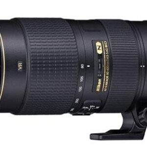 Objetivo Nikon AF-S FX Nikkor 80-400 mm f/4,5-5,6 G ED VR para cámaras réflex