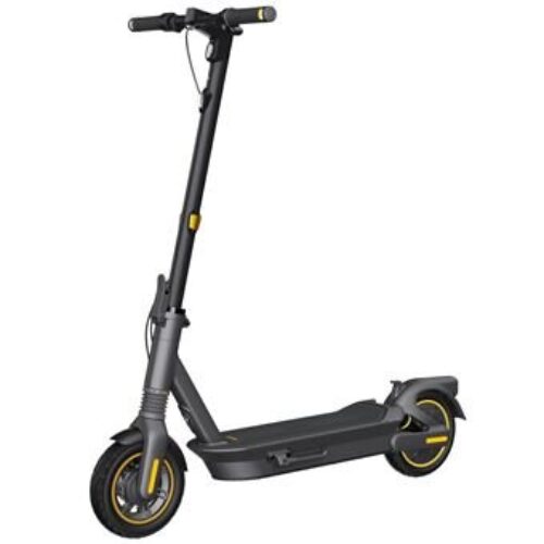Patinete eléctrico Ninebot Max G2 E con tecnología Segway y luces de giro integradas, 900 W, color negro y gris