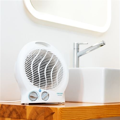 Cecotec ReadyWarm 9790 Force – Calefactor de aire blanco, 2000 W - Imagen de 2
