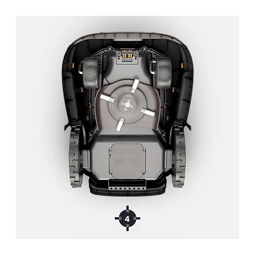 Robot cortacésped inalámbrico STIGA A 500 con tecnología AGS – 700 m² - Imagen de 4